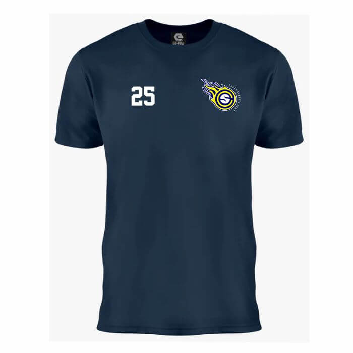 Navy dryfit small logo