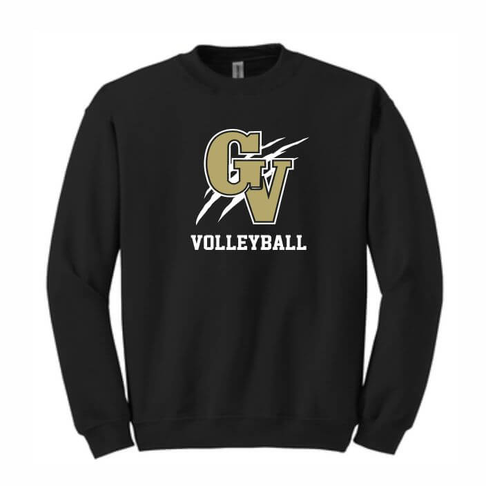 Black crewneck sweatshirt