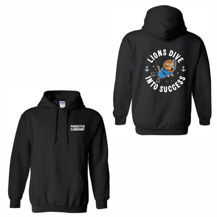 Black hood sweatshirt