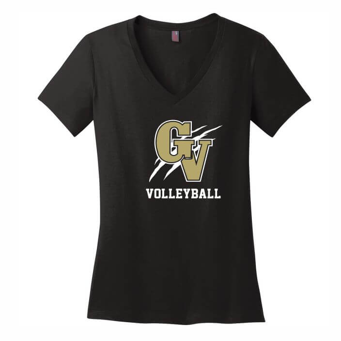 Black lady vneck