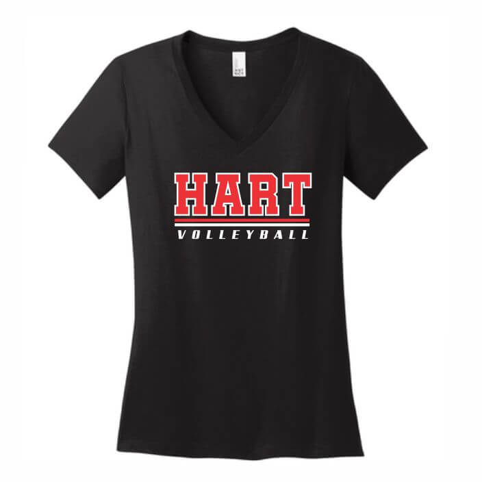 Black lady vneck