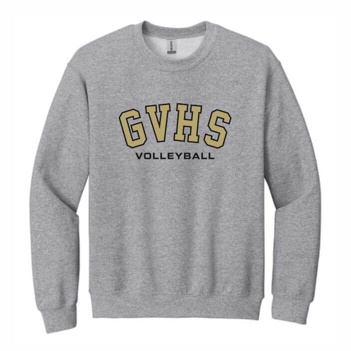 Grey crewneck sweatshirt