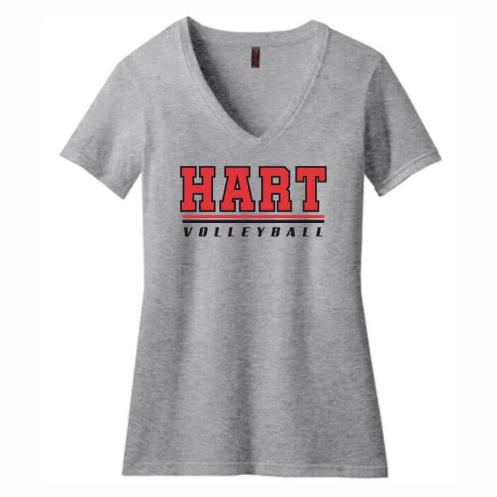 Grey lady vneck