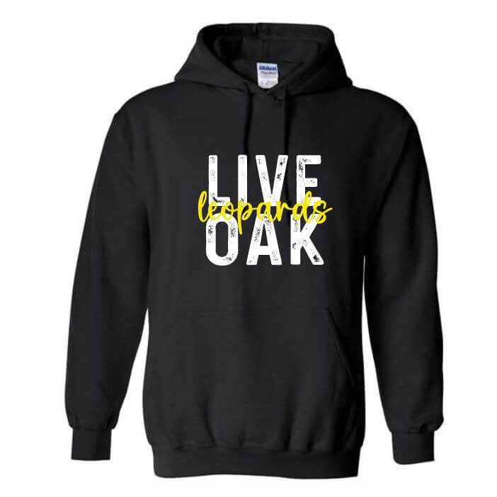 Liveoak Black hoodie