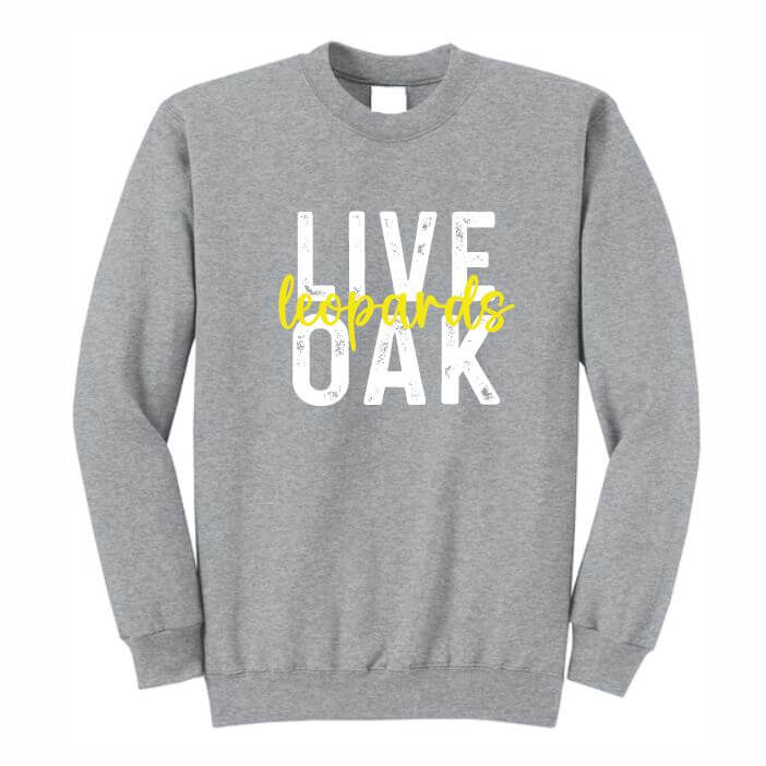 Liveoak Grey crewneck