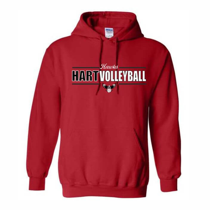 Red hood sweatshirt