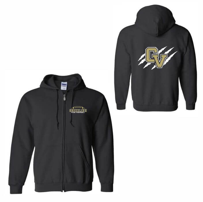 Zipper sweatshirt