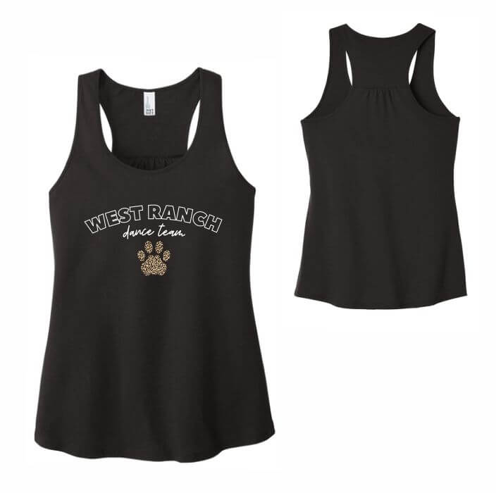 Black Tank racer back