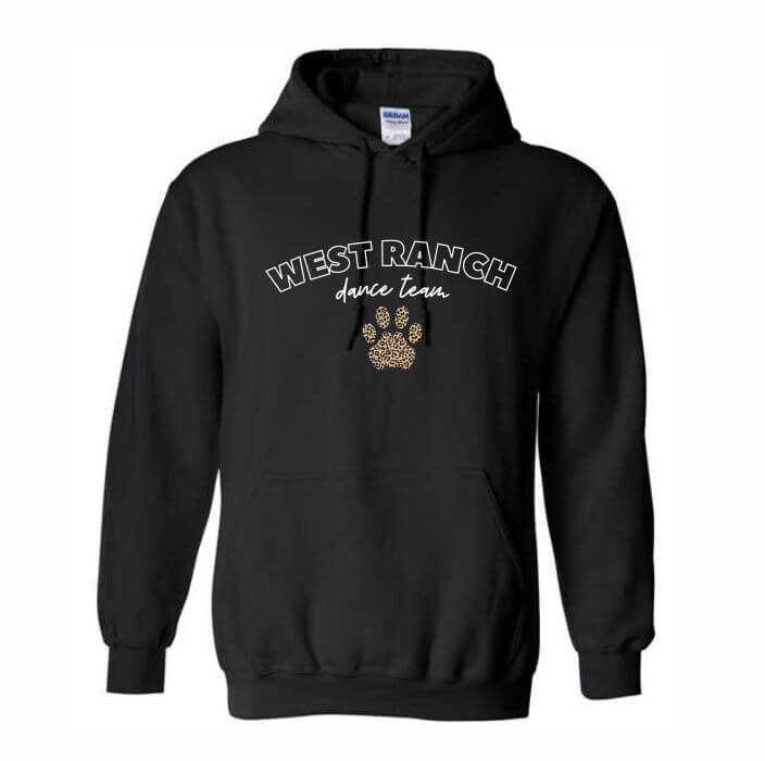 Black pullover hood