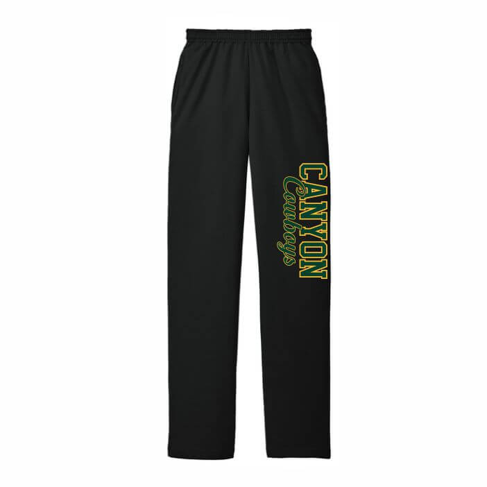 Black sweatpants