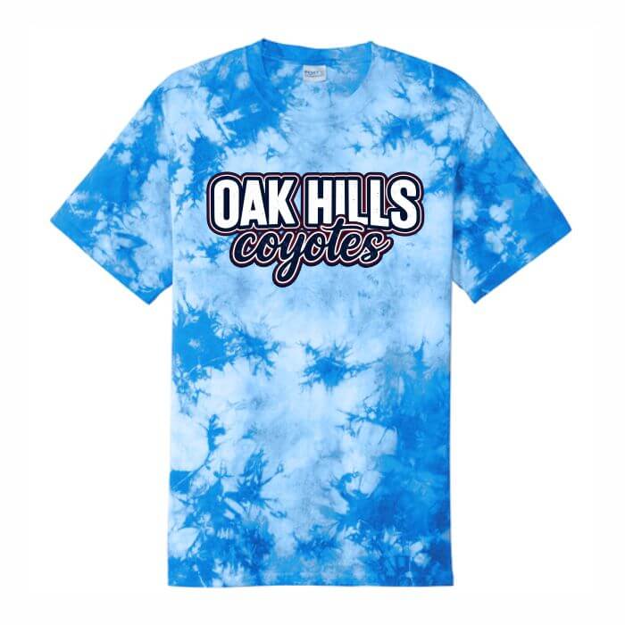 Blue tiedye
