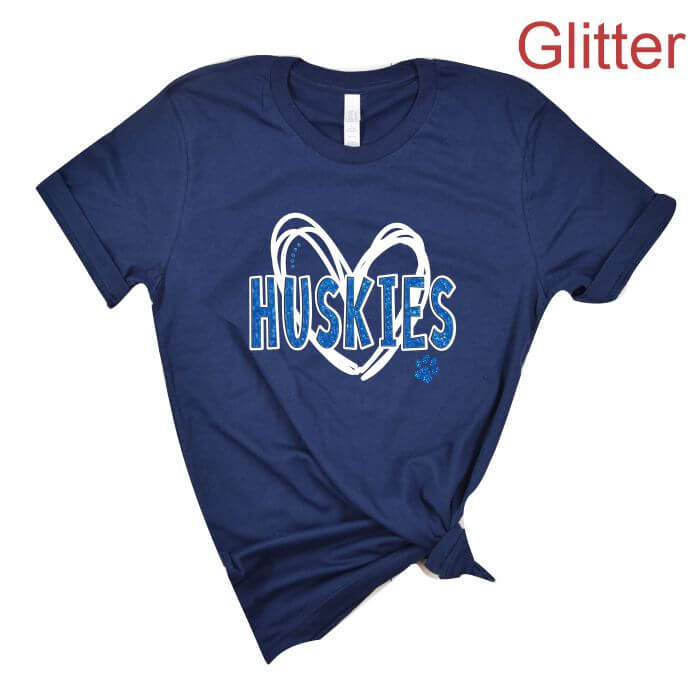 Gltiter Bella navy tshirt