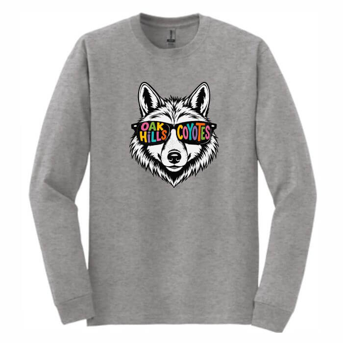 Grey longsleeve tee