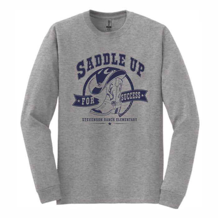 Grey longsleeve tee