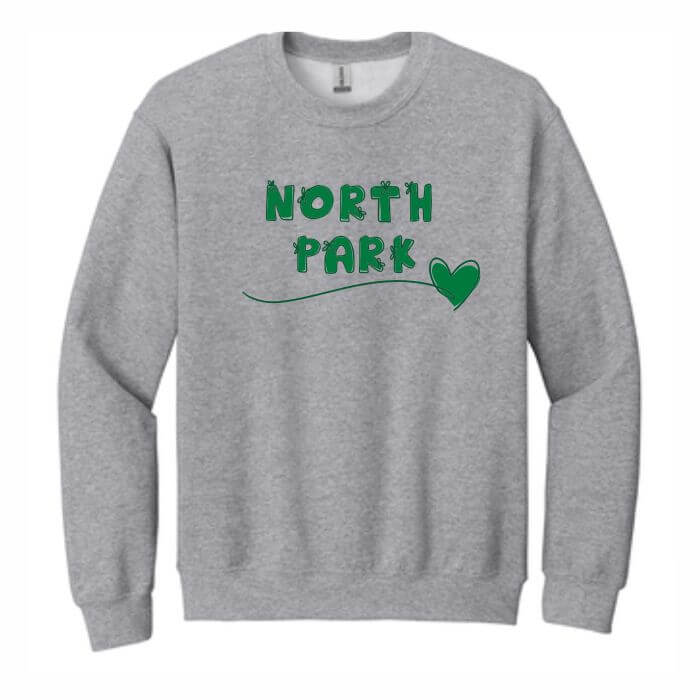 Heart Crewneck sweatshirt