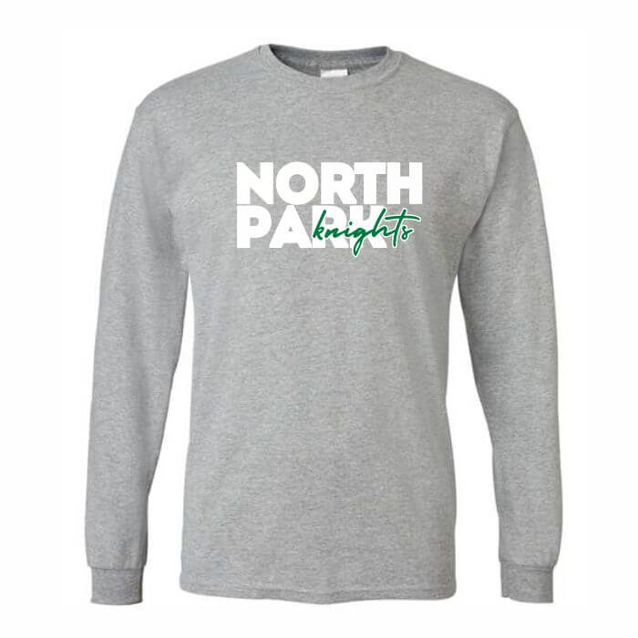 Knight Grey Longsleeve tee