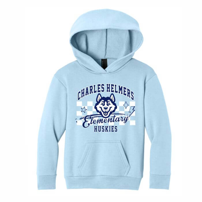 Light blue hood