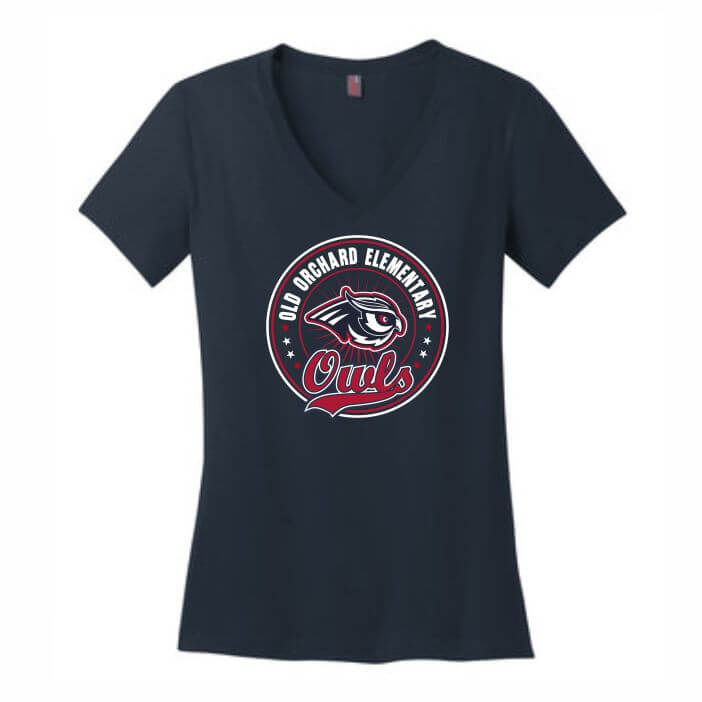 Navy Lady vneck