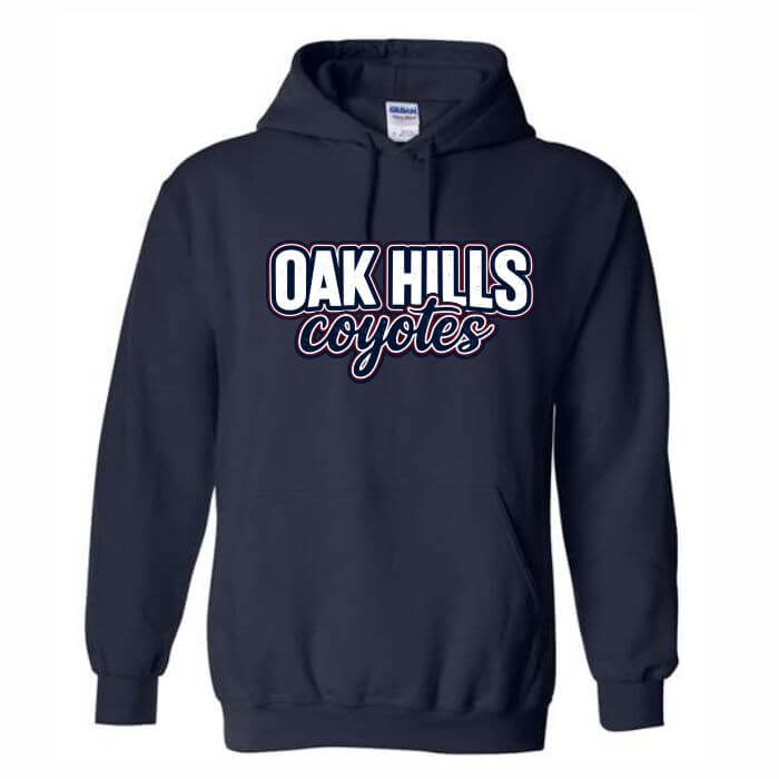 Navy hoodie