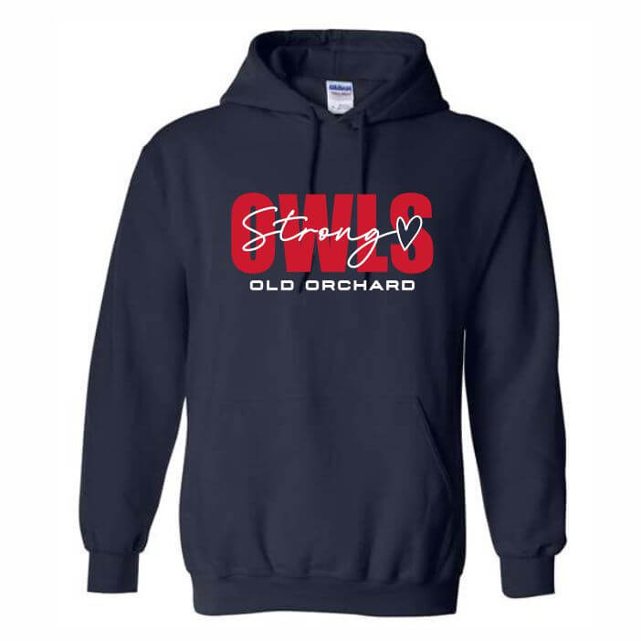 Owls strong hoodie