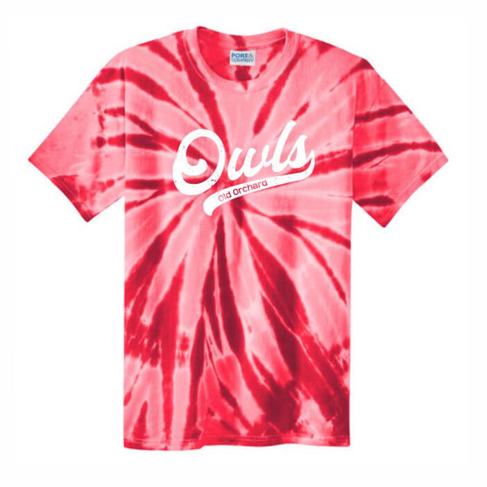 Red tiedye