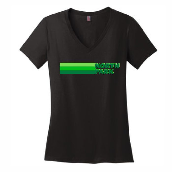 Stripes lady vneck