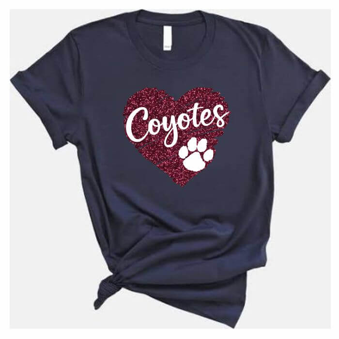 glitter tshirt