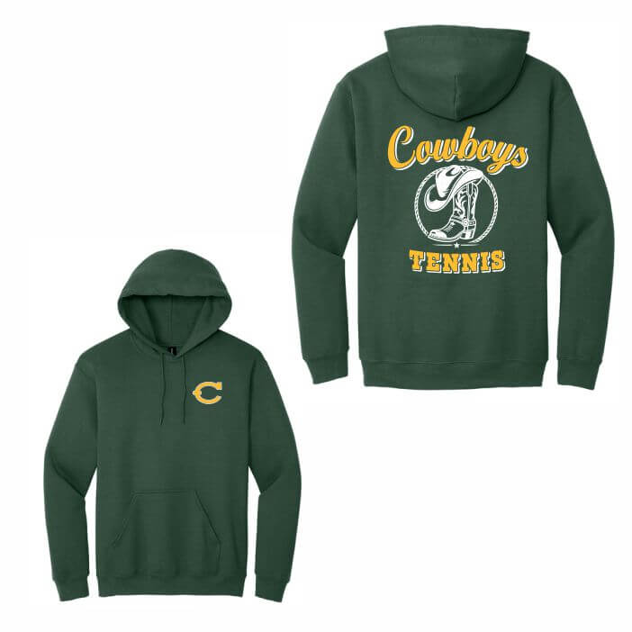 green pullover hood