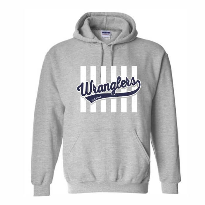 grey stripe hoodie