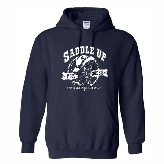 navy hoodie