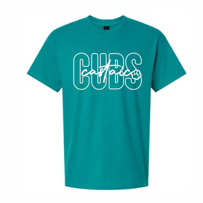 teal tshirt