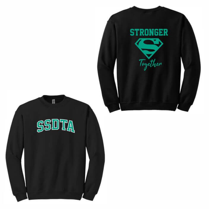 Black FB crewneck sweatshirt