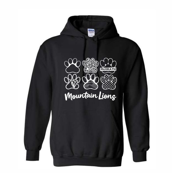 Black hoodie