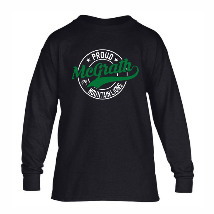 Black longsleeve tee