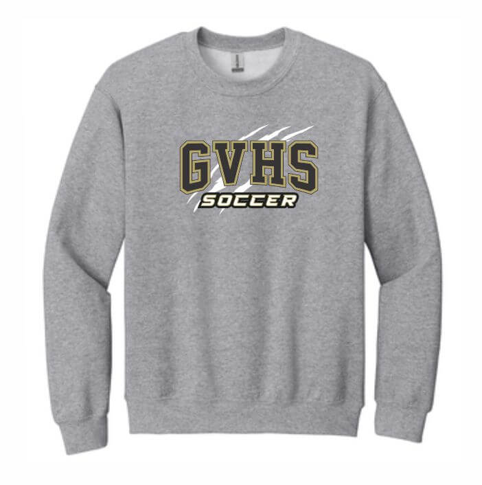 Grey crewneck sweatshirt