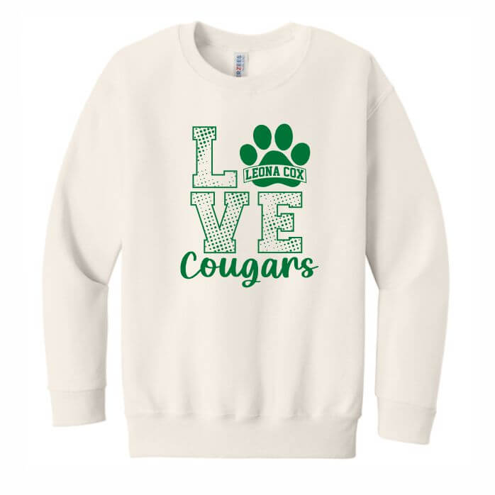Love crewneck print