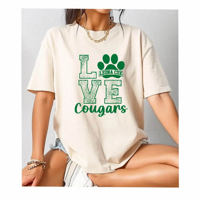 Love print tshirt