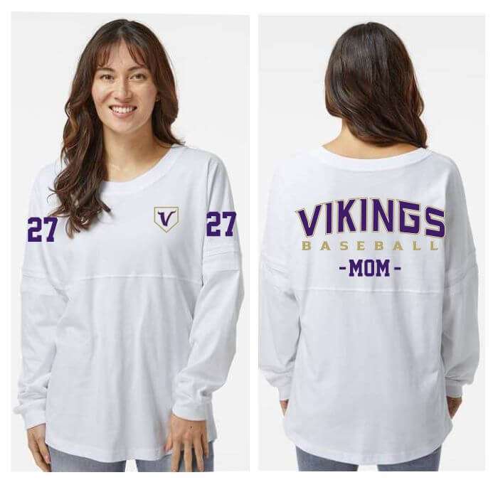 Pom jersey add name number