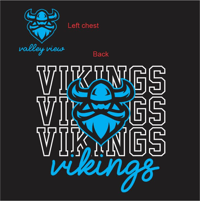 logo left chest back