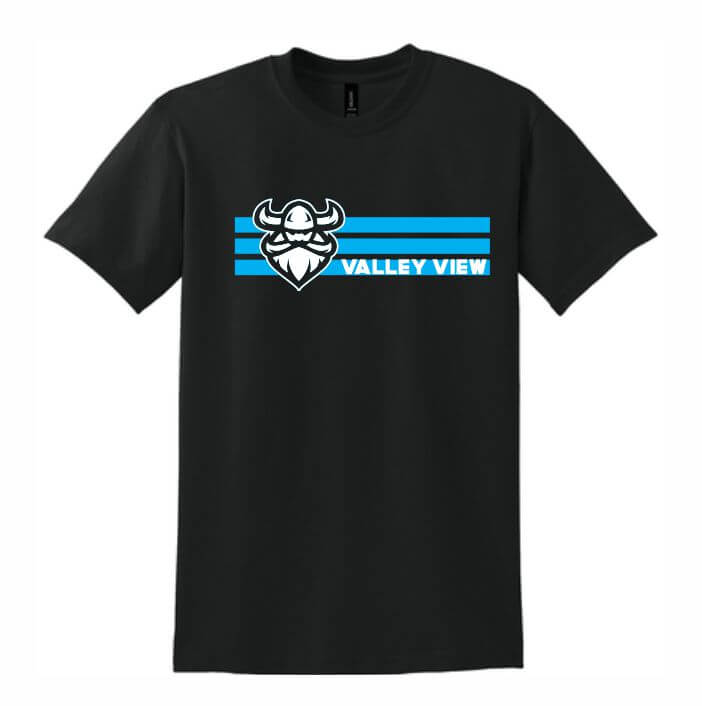 stripe black tshirt