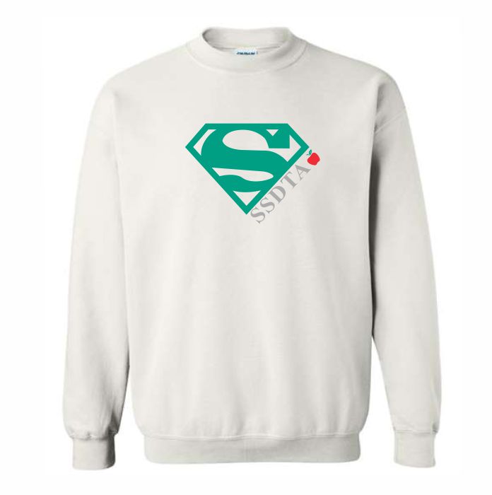 white crewneck