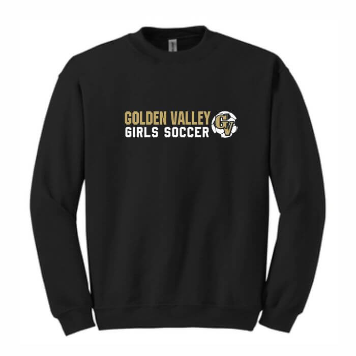 Black crewneck sweatshirt