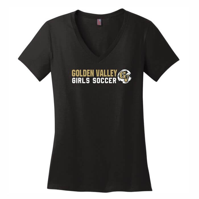 Black lady vneck