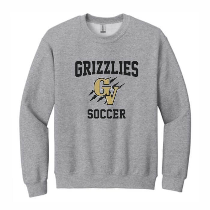 Grey crewneck sweatshirt