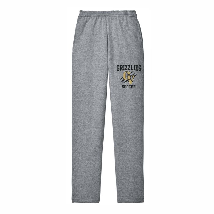 grey pants